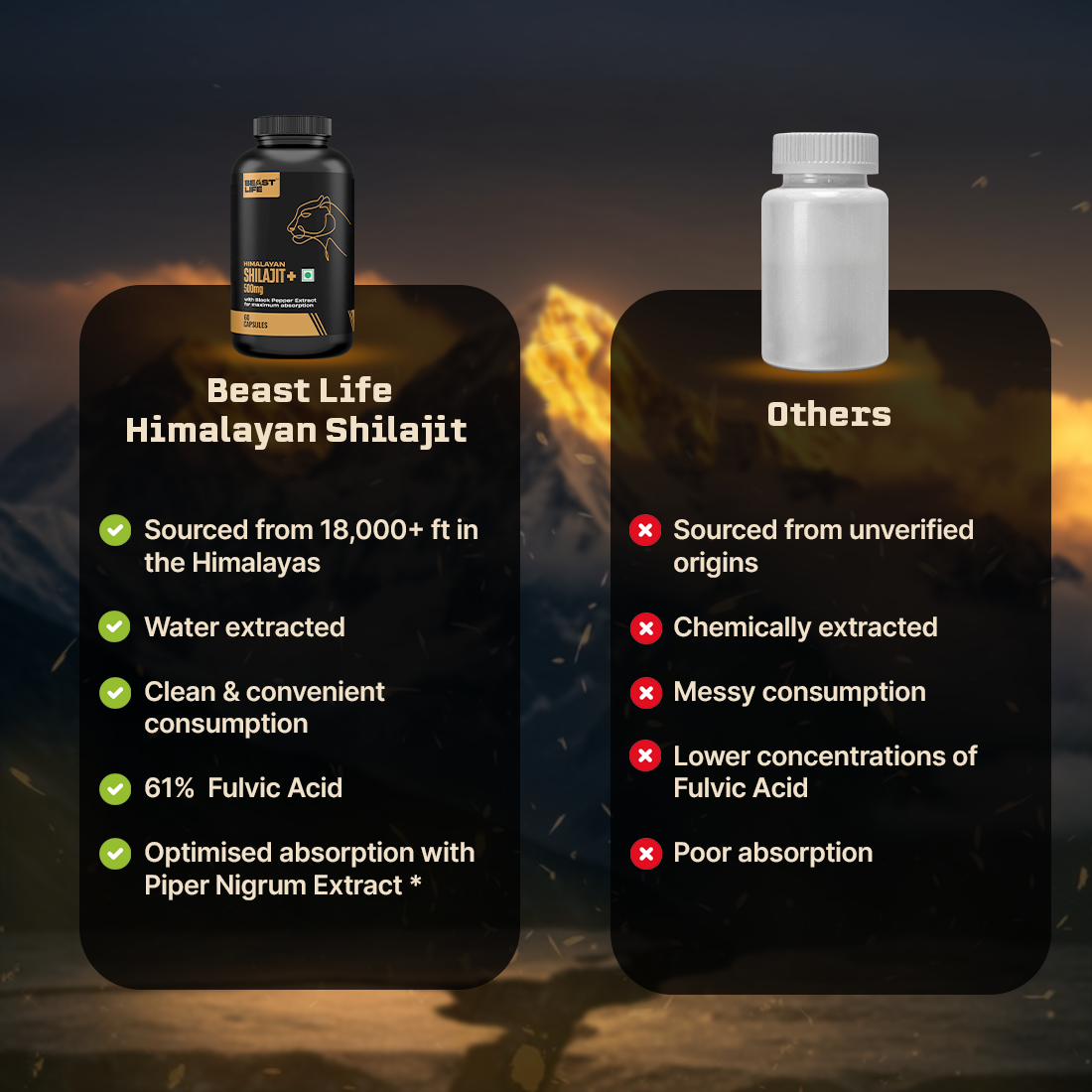 Lonust HIMALAYAN SHILAJIT+ CAPSULES 60N