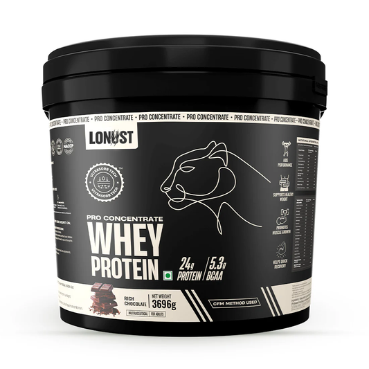 Lonust Pro Concentrate Whey Protein Rich Chocolate 3696g