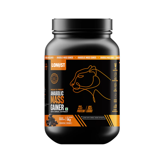 Lonust Anabolic Mass Gainer with Ultrasorb Tech (No Maltodextrin)