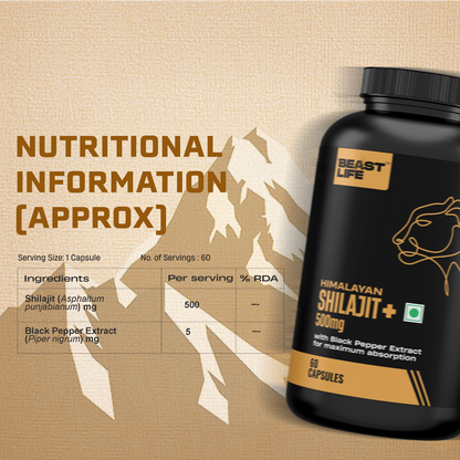Lonust HIMALAYAN SHILAJIT+ CAPSULES 60N